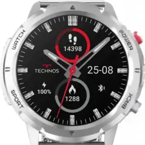 Relógio Smartwatch Technos Connect Sports Prateado