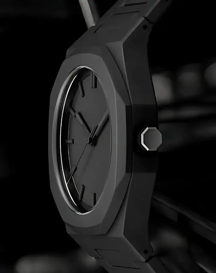 Relógio Minimalista Quartz Unissex Com Caixa De Luxo - Imagem 2