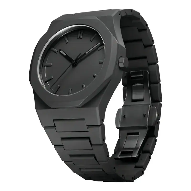Relógio Minimalista Quartz Unissex Com Caixa De Luxo - Imagem 4