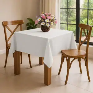 Toalha De Mesa Quadrada Tecido Oxford 1,40x1,40 Promocao