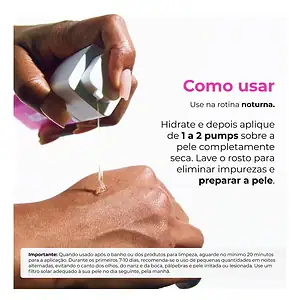 Creamy Skincare Ácido Mandélico 30g Reduz a Oleosidade Combate a Formação de Acne e Uniformiza Todos os Tipos de Pele