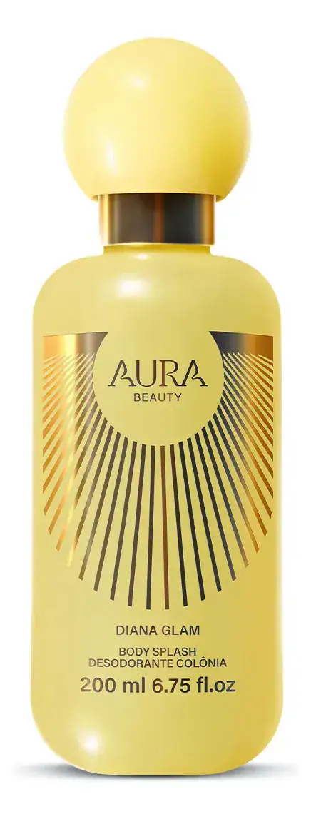 Body Splash Diana Glam Aura Beauty Jade Picon 200ml - Imagem 7