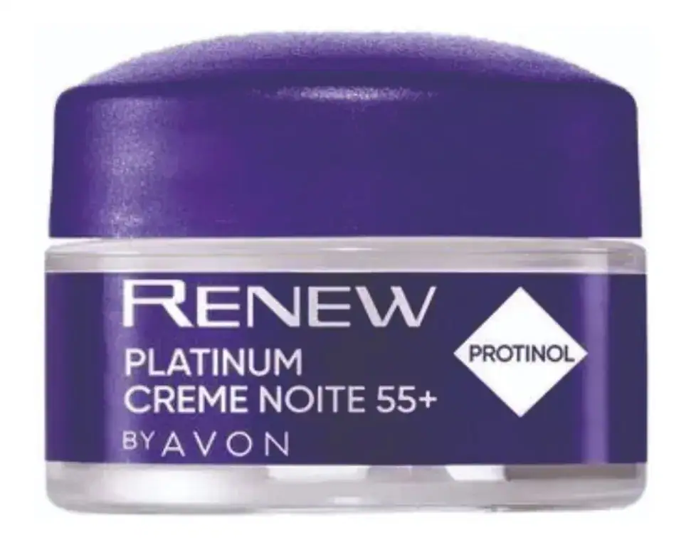 Creme Noite Avon Renew Platinum 15g