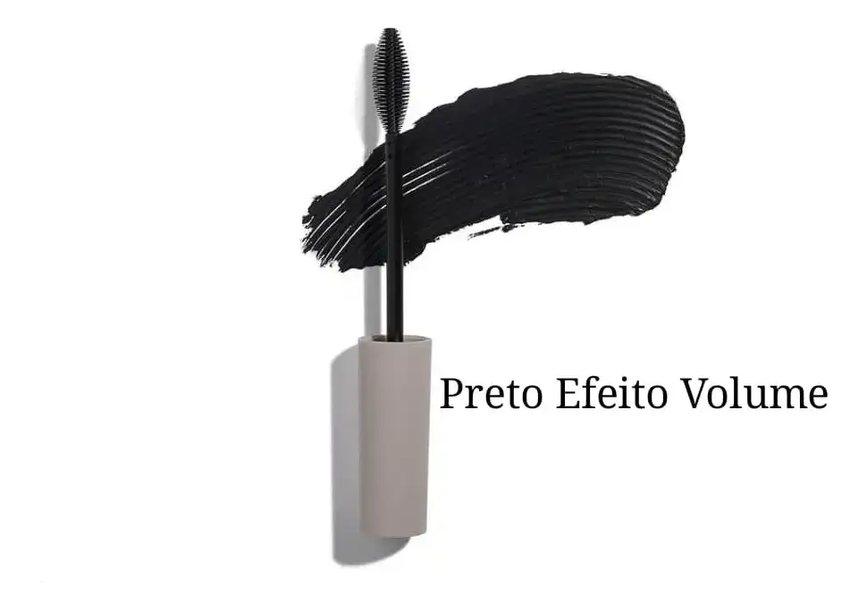 Máscara de Cílios Boca Rosa Preto Efeito Volume Longa Duração Vegan - Imagem 4