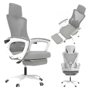 Cadeira De Escritório Ergonômica Mesh Ajuste Lombar