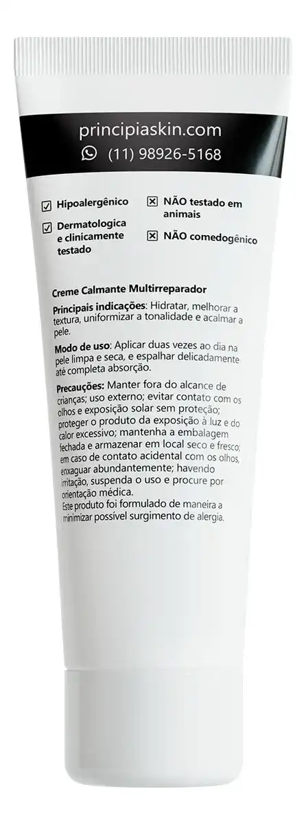 Principia Creme Calmante Multirreparador CM-01 - Imagem 3