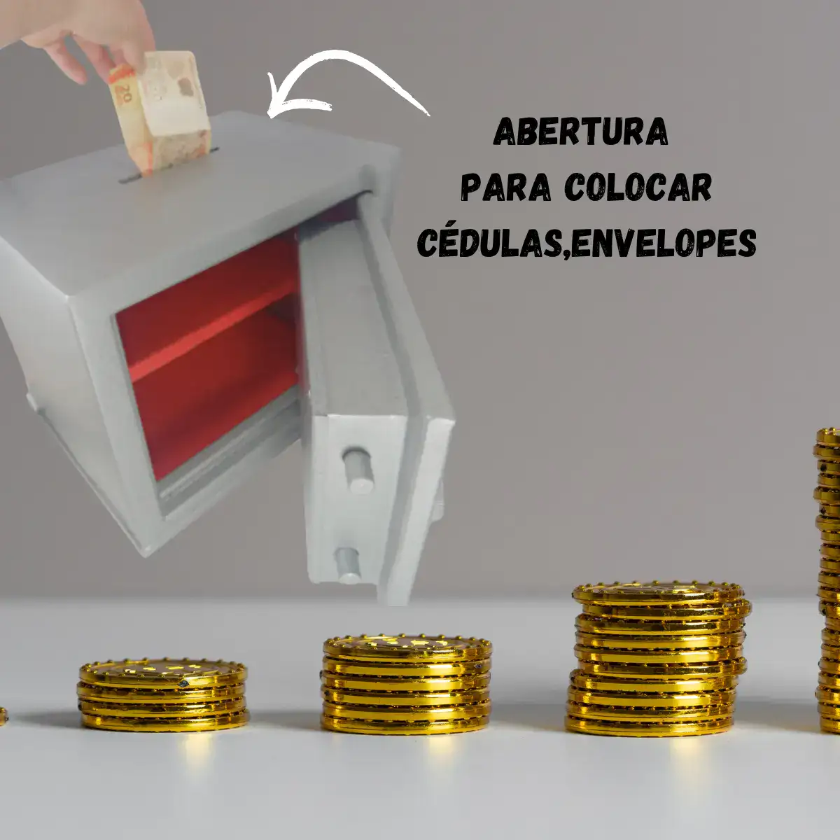 Cofre 30cm Bl Boca De Lobo Concretado Pequeno Residencial Eb - Imagem 5
