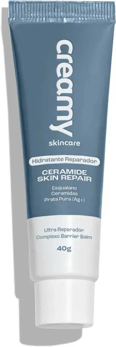 Creamy Skincare Ceramide Skin Repair 40g | Contém Ceramidas, Melhora A Pele Fragilizada, Hidratação Profunda E Intensa, Controla Pele Ressecada | Todos Os Tipos De Pele, Diurno E Noturno - Imagem 5