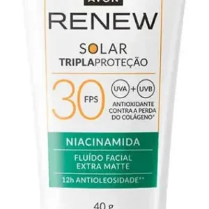 Renew Solar- Fluído Facial Extra Matte- Niacinamida - Fps 30