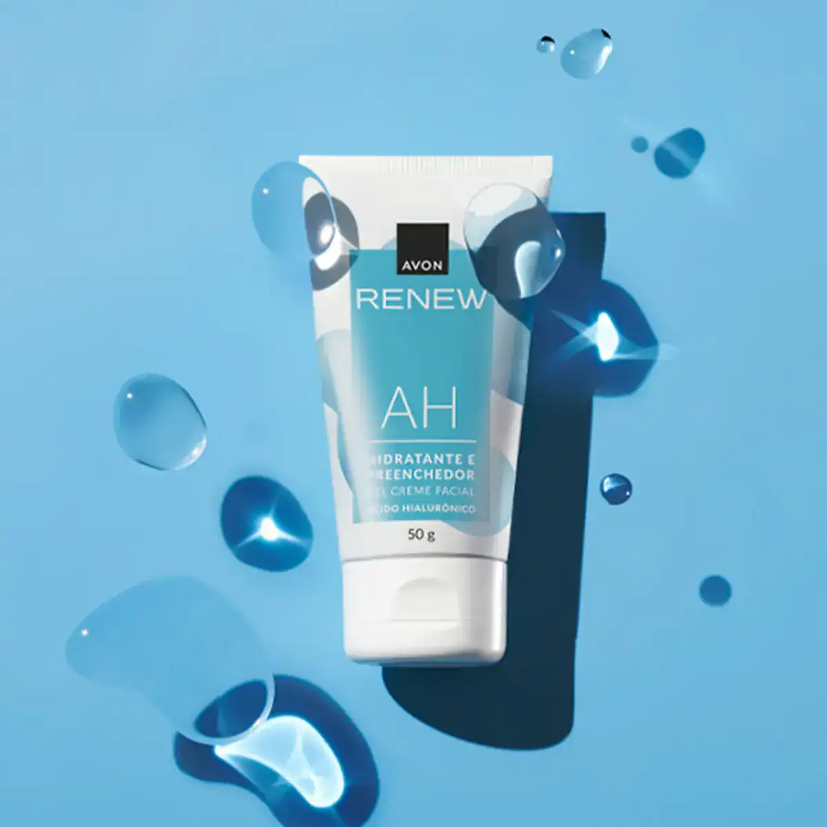 Hidratante Facial Avon Renew Preenchedor com Ácido Hialurônico Renew 50g