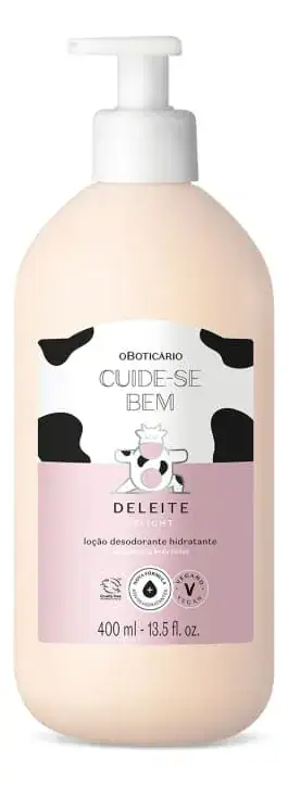Loção Hidratante Corporal Cuide-se Bem Deleite 400ml - Imagem 6