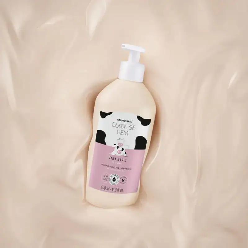 Loção Hidratante Corporal Cuide-se Bem Deleite 400ml
