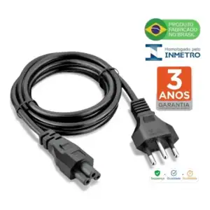 Cabo de Força Hardline Tripolar Panela Pressão Elétrica Arroz Fio Fonte Monitor Pc Energia Tomada - Marca Hardline