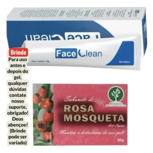 Face Clean Gel 100%original,mancha,melasma,acne,sarda+brind