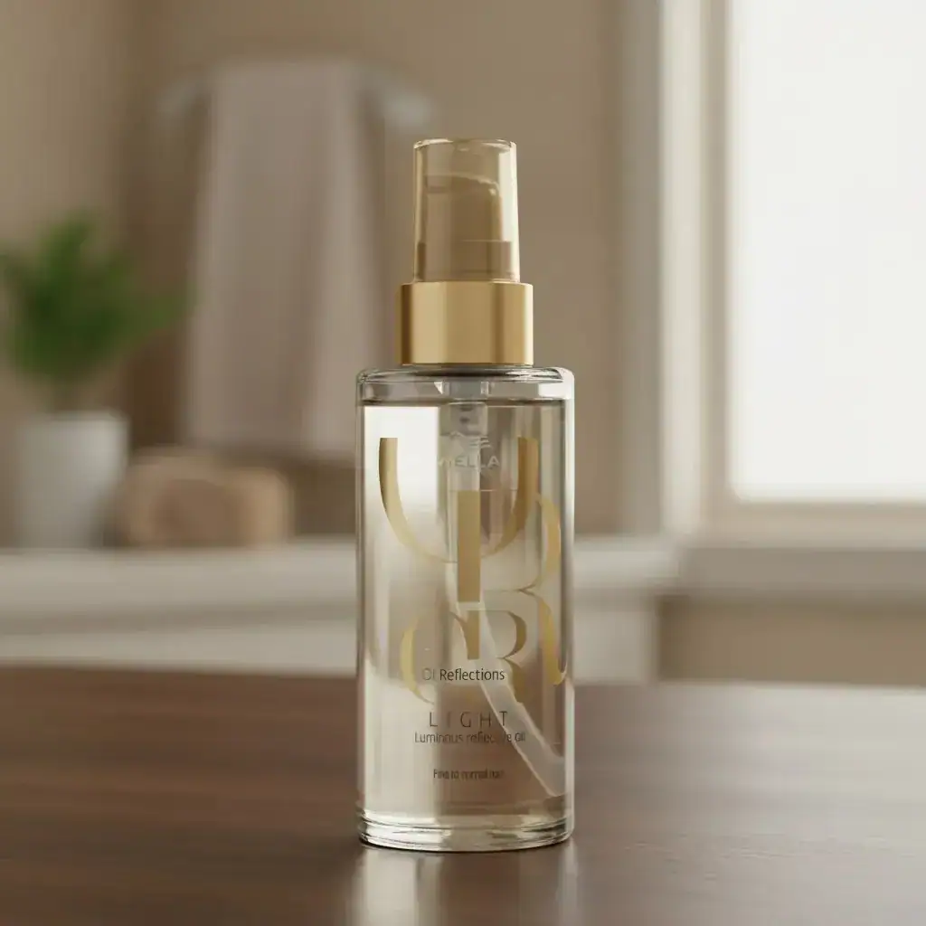 Finalizador Wella Professionals Oil Reflections Light Nutrição De 100ml 100g - Imagem 3