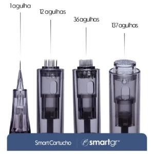 Cartucho Smart GR Derma Pen 12 Agulhas Para Microagulhamento