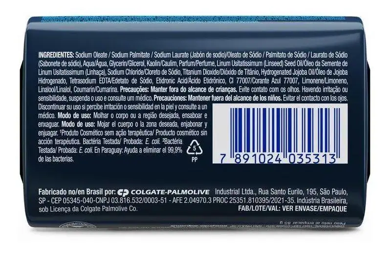 Sabonete Em Barra Protex Men Sport 85g - Imagem 2