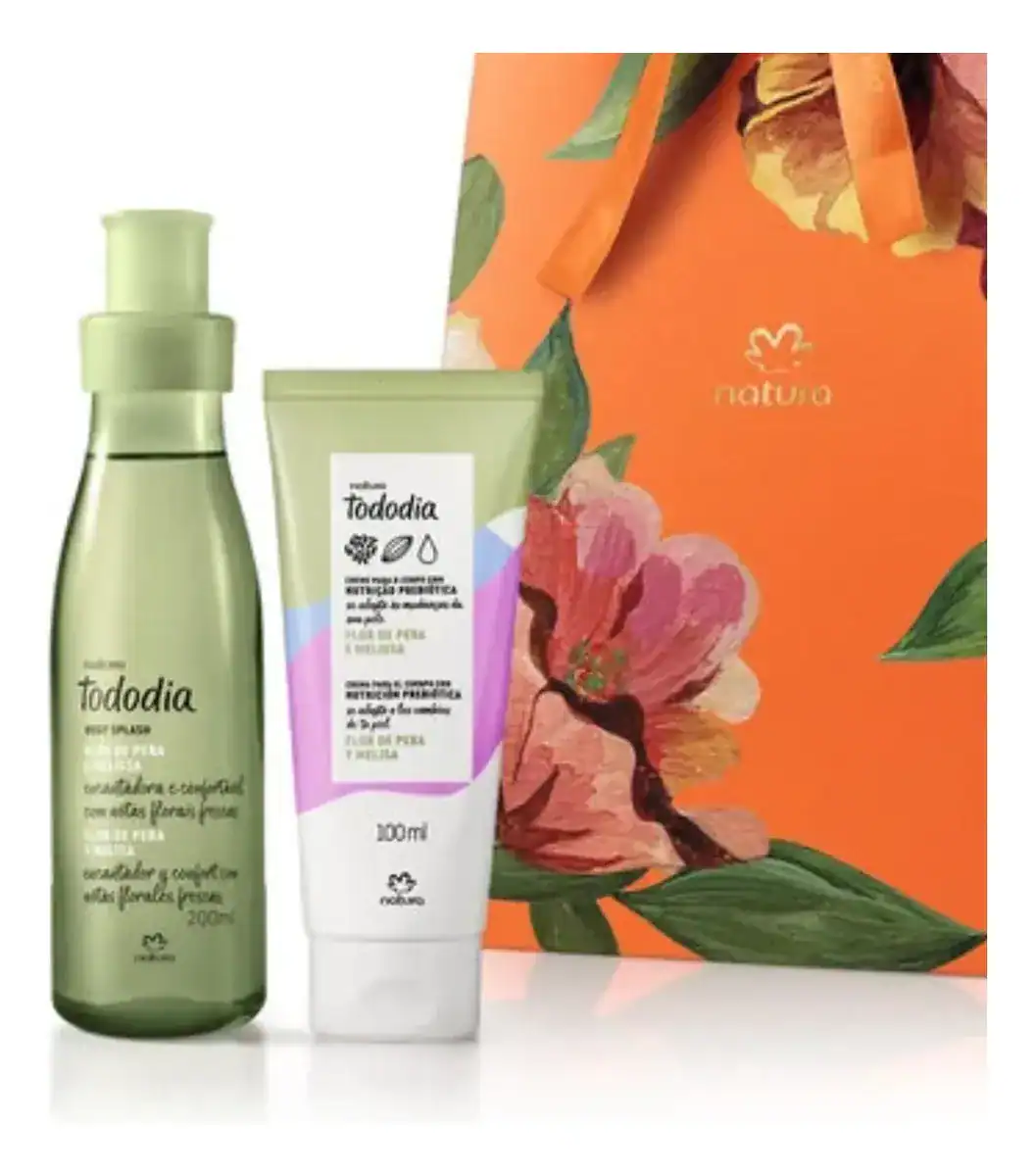 Flor De Pera E Melissa Body Splash Natura Tododia