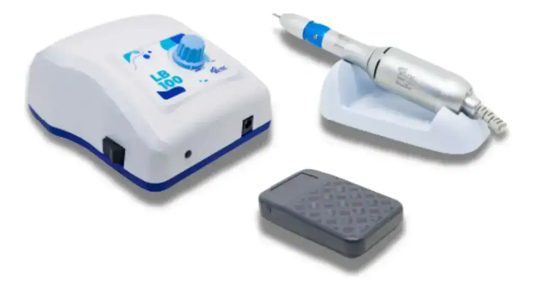 Micro Motor Beltec Lb100 Elétrico Podologia Azul - Imagem 6