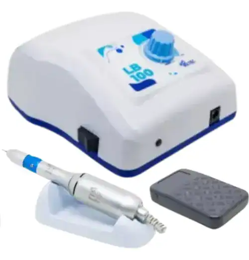 Micro Motor Beltec Lb100 Elétrico Podologia Azul - Imagem 4