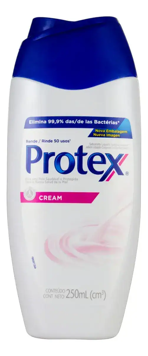 Sabonete Líquido Antibacteriano Protex Cream 250ml - Imagem 2