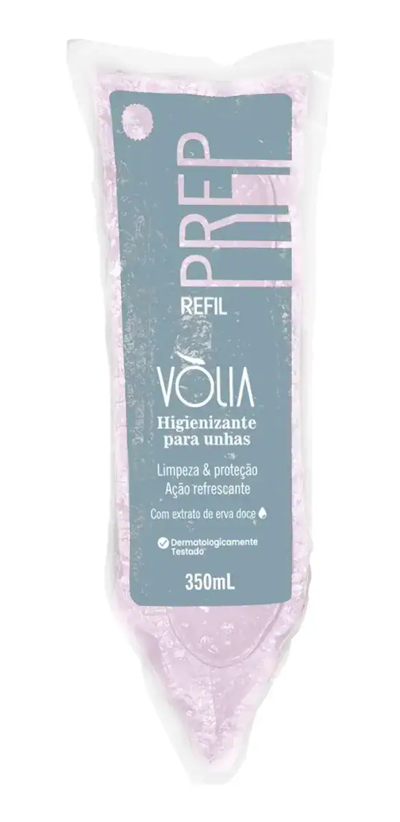 Refil Prep Nail Sachê Higienizante Para Unhas 350 Ml, Vòlia - Imagem 5