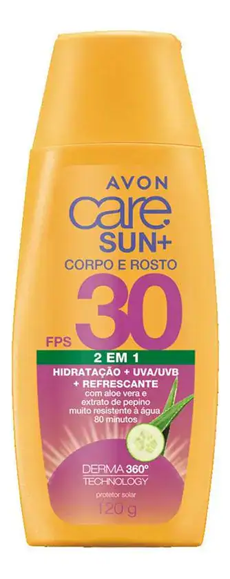 Kit Protetor Solar Avon Care: Protetor Solar Rosto E Corpo Fps 30 120g + Protetor Solar Fps 50 120g - Imagem 3