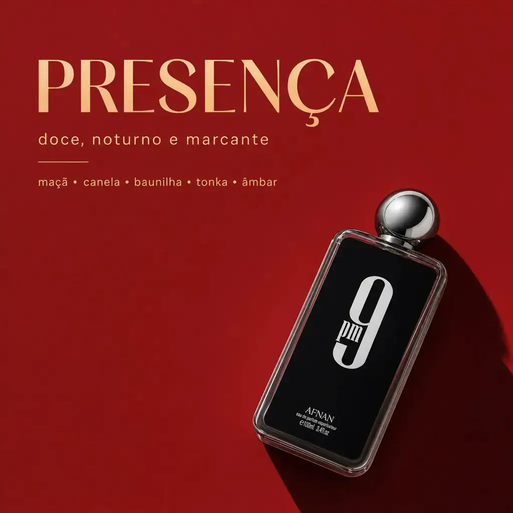 Perfume 9pm Afnan Eau De Parfum Masculino 100ml Original Com Selo - Imagem 5