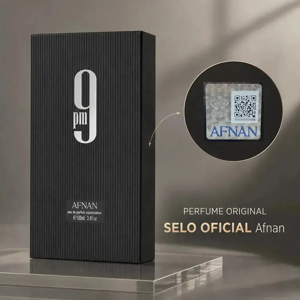 Perfume 9pm Afnan Eau De Parfum Masculino 100ml Original Com Selo - Imagem 4