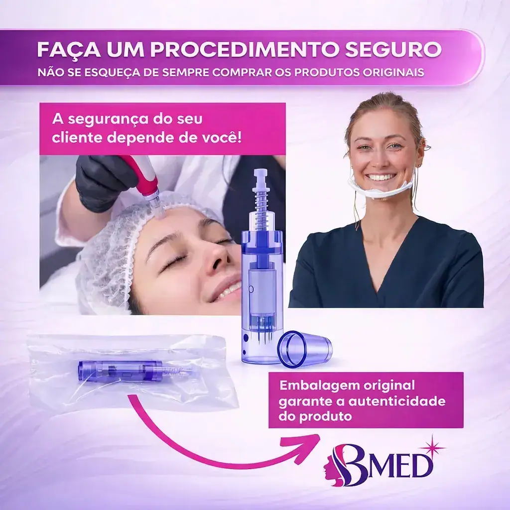 Kit 10 Cartuchos 36 Agulhas Ponteiras Dermapen Bmed - Imagem 4