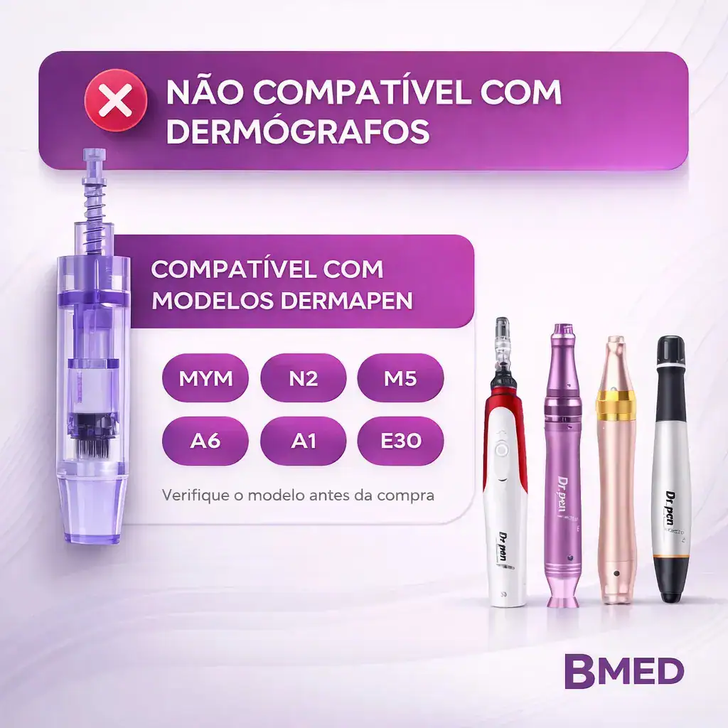 Kit 10 Cartuchos 36 Agulhas Ponteiras Dermapen Bmed - Imagem 3