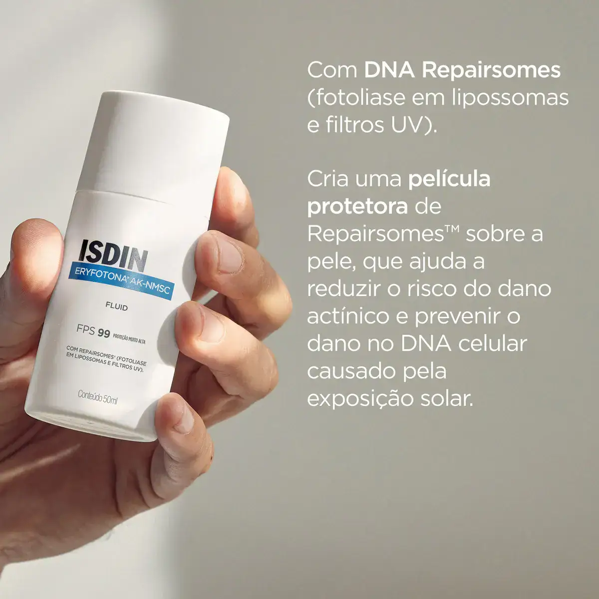 ISDIN Protetor Solar Facial Eryfotona AK-NMSC FPS 99 - 50ml - Imagem 6