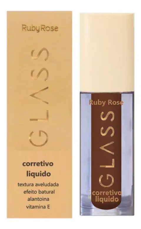 Corretivo Liquido Glass Hb911 Gcd20 - Unit Ruby Rose - Imagem 3