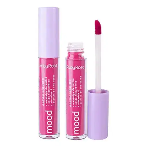 Batom Liquido Ruby Rose Mood Romance 03 3,2ml - Imagem 2
