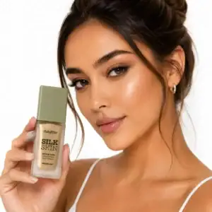 Iluminador Líquido Corporal Natural Glow Silk Skin Ruby Rose Tom Da Maquiagem Moonlight