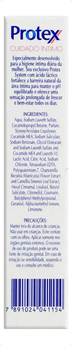 Pack Sabonete Líquido Íntimo Protex Delicate Care, Com 2x200ml - Imagem 3
