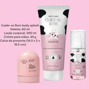 Combo Deleite Cuide-se Bem O Boticário - Com Nota Fiscal