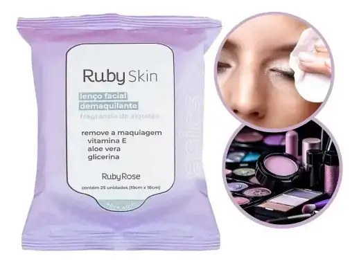 Lenço Demaquilante Basics Hb203 Rubyrose - Imagem 5