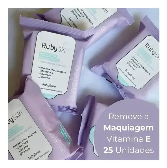 Lenço Demaquilante Basics Hb203 Rubyrose - Imagem 2