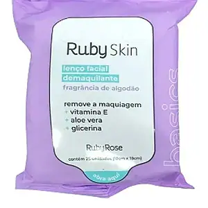 Lenço Demaquilante Basics Hb203 Rubyrose