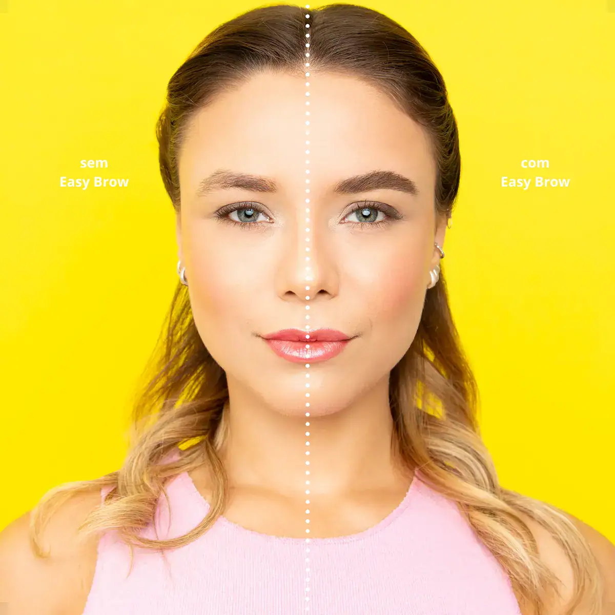 Mascara Para Sobrancelha Em Gel Cor Fixa E Preenche Vizzela - Imagem 6