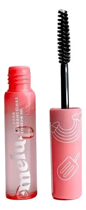 Gel Sobrancelha Transparente Melu 10ml À Prova D'Água Hipoalergênico