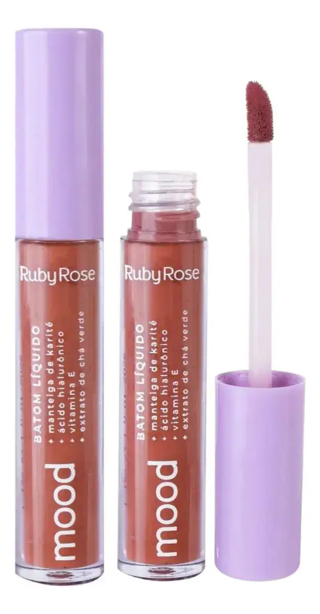 Batom Liquido Ruby Rose Mood Sympathy 14 3,2ml - Imagem 4