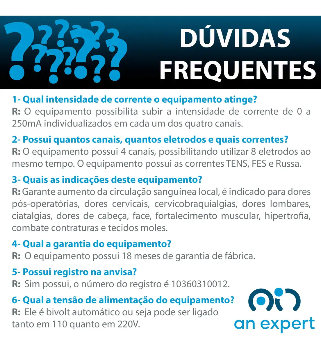 Neurodyn Ii Tens Fes E Corrente Russa Fisioterapia Ibramed - Imagem 2