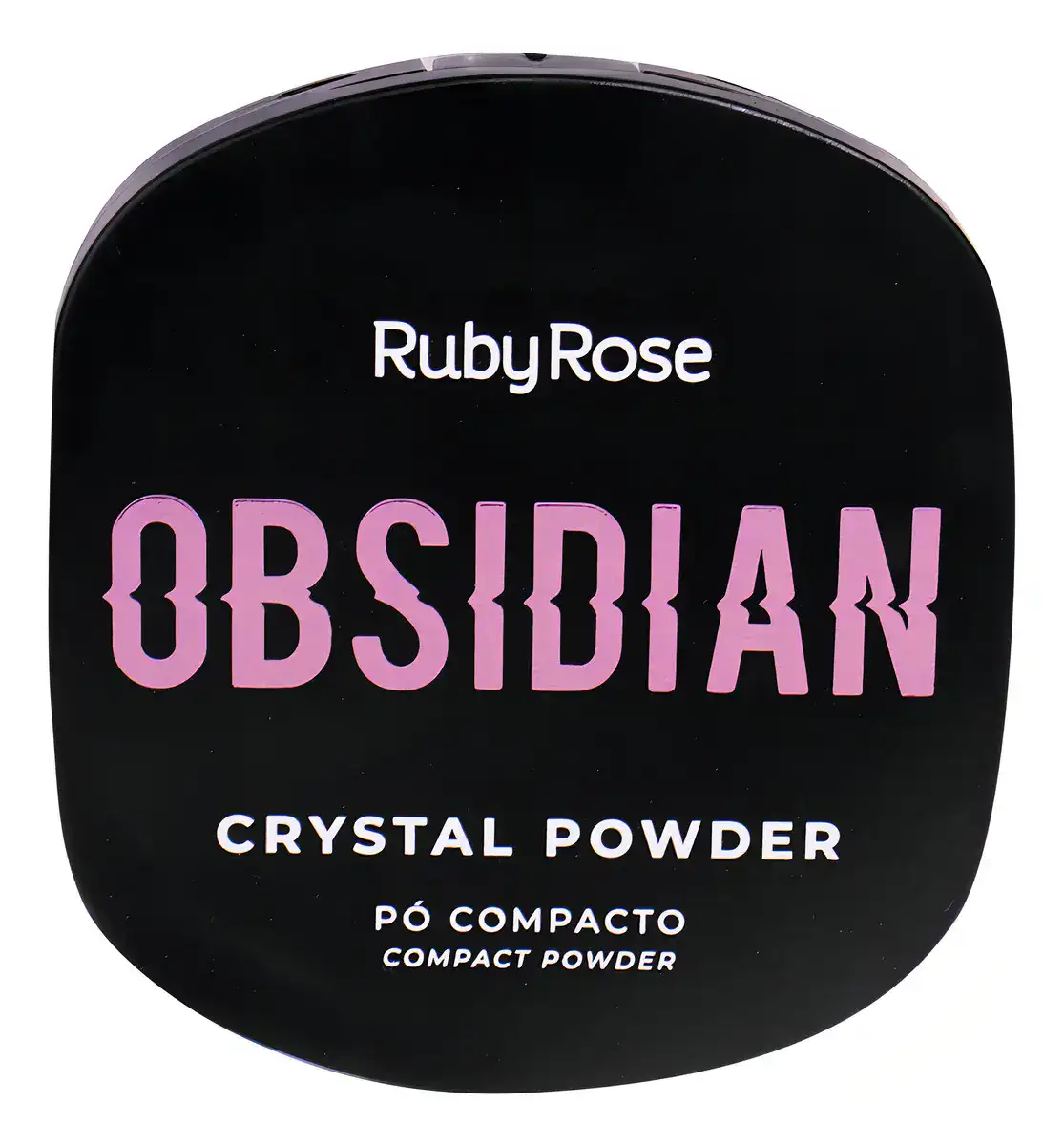 Base de maquiagem em pó Ruby Rose Obsidian HB18008 RUBY ROSE tom marrom - 9.6mL 43g - Imagem 5