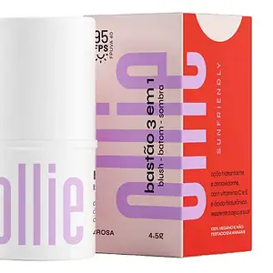 Ollie Blush Batom E Sombra Fps 95 Rosa