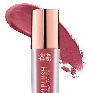 Bt Plush 2x1 - Bruna Tavares - Blush E Batom Efeito Blur