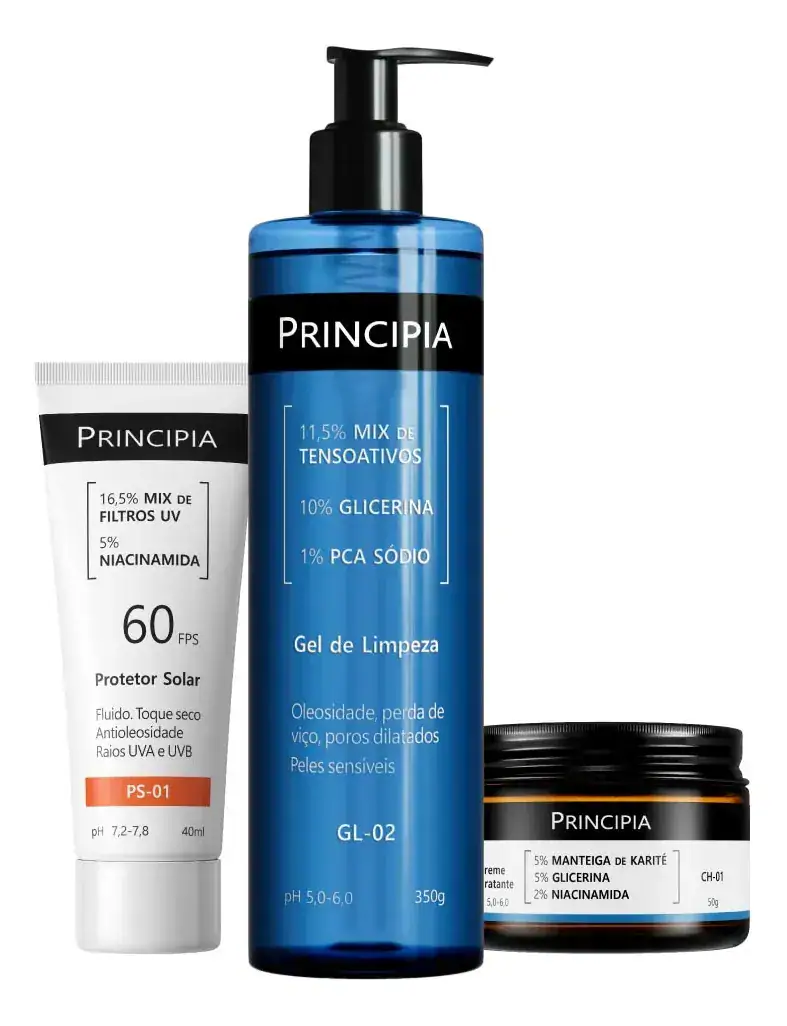 Kit Principia para Rotina de Skincare Pele Sensível com Protetor Solar FPS 60 - Imagem 6