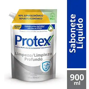 Refil Sabonete Líquido Protex Limpeza Profunda 900ml