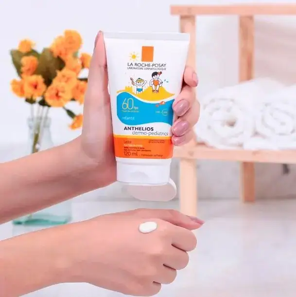 La Roche-Posay protetor solar infantil dermopediatrics FPS60 120ml - Imagem 5
